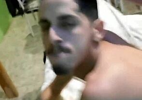 Public shop boy gets bareback cock in his mouth and pussy