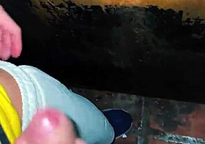 Daddy's big cock in action