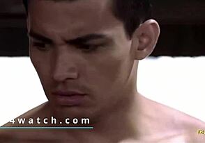 A hot gay scene from a movie with a bareback sex scene