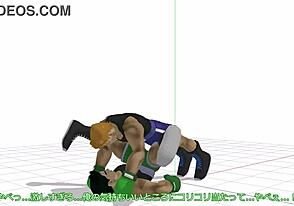 Gay fun with Little Mac shorts
