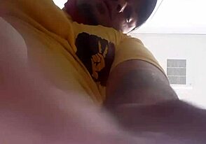 Gay man pleasuring himself with anal toys and big dildos