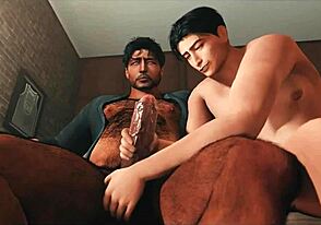 Young twinks suck big gay cock