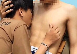 Gay sex in homemade video