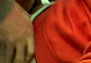 Big cocked amateur gets blown and fucked in public