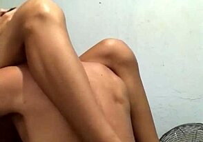 Young and straight amateur gets cum in mouth glory hole
