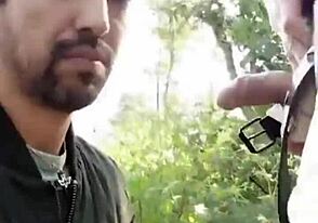 Sultry forest scenes with passion