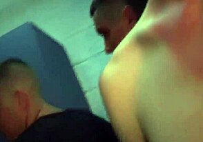 Gay soldiers in training anal fun