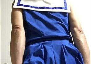 Wild cheerleader uniform adventure