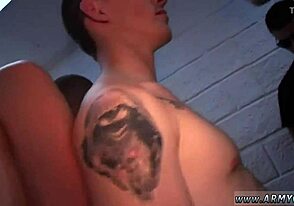 Gay soldiers in training anal fun