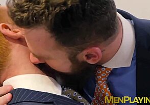Office twink gets hard pounding