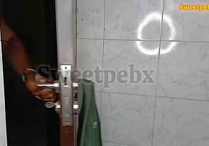 Big cock surprises in bathroom