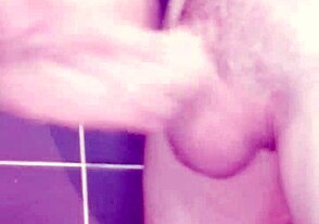 Gay Solo Twink's Bareback Cock Stroke