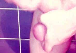Gay Solo Twink's Bareback Cock Stroke