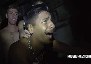 Straight Fraternity Brothers Seduce Gay