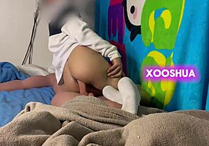 Stepson and stepfather engage in anal